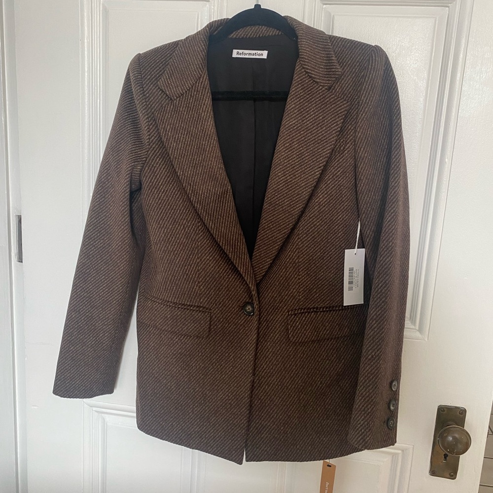 Brand new reformation blazer jacket